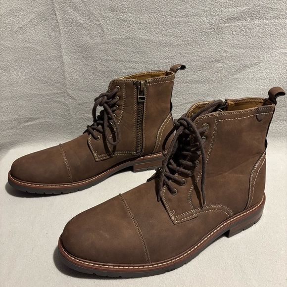 Dockers Other - Dockers Mens Rawls Rugged Business Casual Lugged Sole‎ Cap Toe Boot 10.5